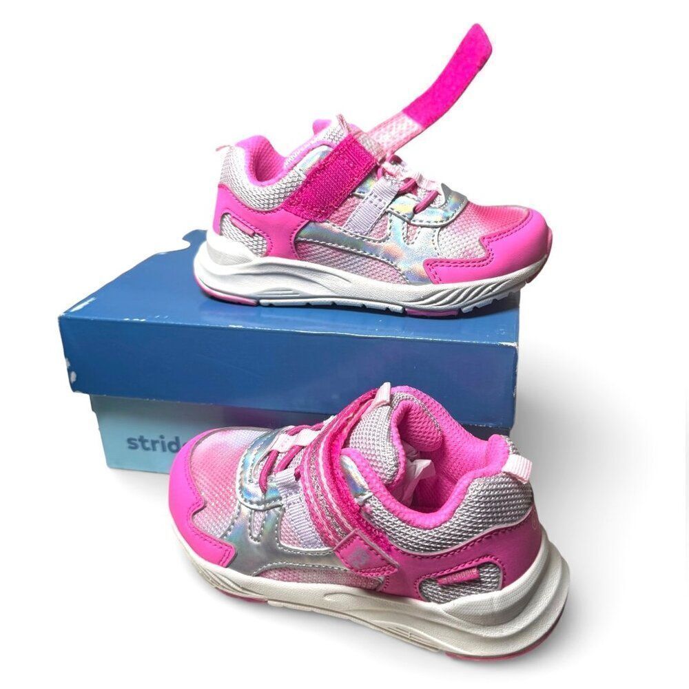 Stride Rite Toddler Girls M2P Player Supportive Sneakers Shoes Size 8 WIDE APMA - Picture 4 of 11